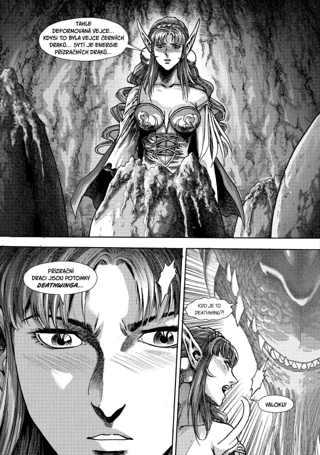 Komiks World of Warcraft – Dědictví stínů 1: Draci Outlandu dupl