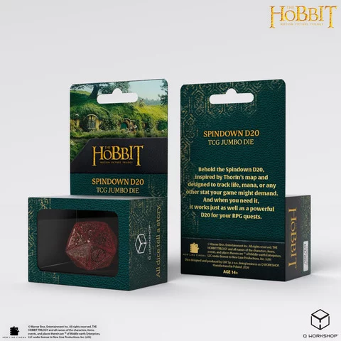 Kostka The Hobbit - Ember D20 - Kocky