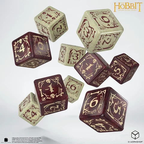 Kostka The Hobbit - Goblins D6 (10 ks) - Lord of the Rings