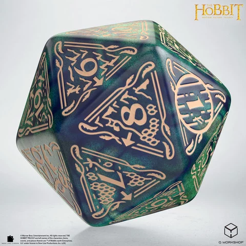 Kostka The Hobbit - Tideborn D20 - Kocky