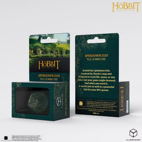 Kostka The Hobbit - Verdant D20 - Kocky