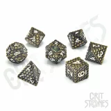 Kostky - Dawn Blossom Metal - RPG Dice Set (7 ks) dupl