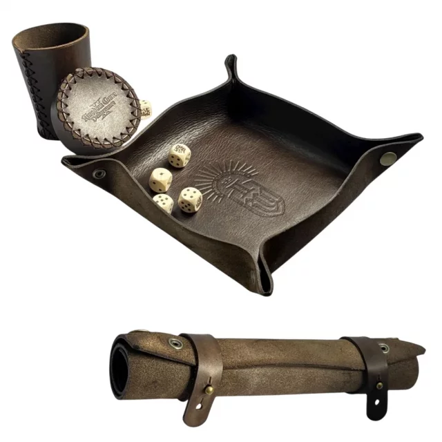 Kostky Kingdom Come: Deliverance  - Farkle hrací kostky s kalíškem dupl