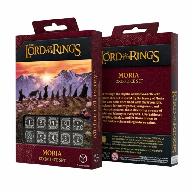 Kostky Lord of the Rings - Moria (10 ks) - Q-Workshop