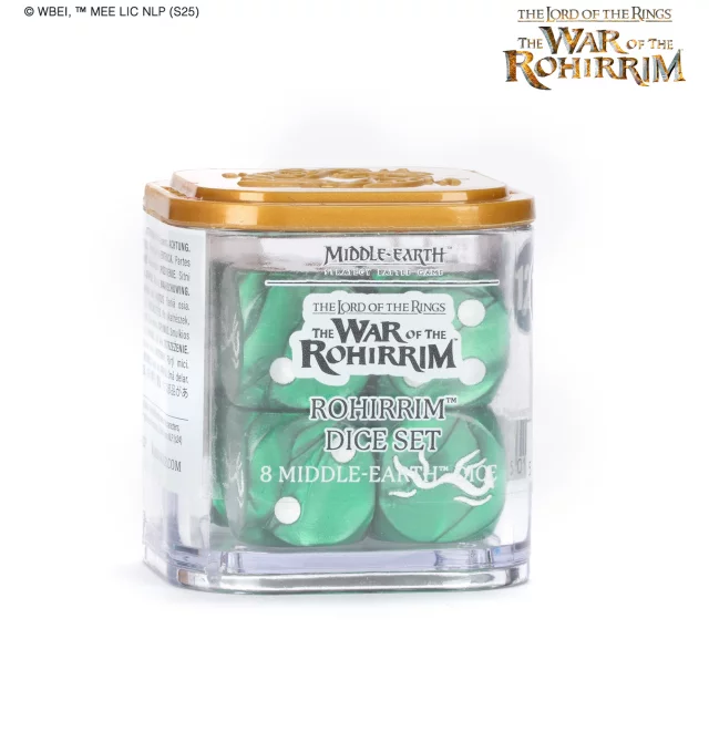 Kostky The Lord of the Rings - Middle-Earth Strategy Battle Game - Hill Tribesmen Dice Set dupl