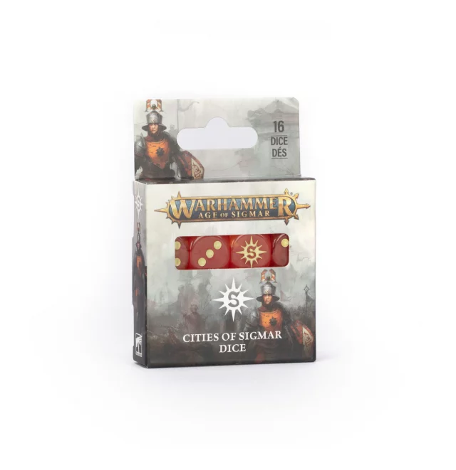 Kostky Warhammer Age of Sigmar - Cities of Sigmar Dice (16 ks) - Stolová hra