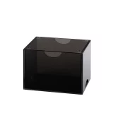 Krabička na karty Dragon Shield - Clear Black (Strongbox 100+) - Obaly