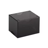 Krabička na karty Dragon Shield - Clear Black (Strongbox 100+) - Zberateľská kartová hra TCG