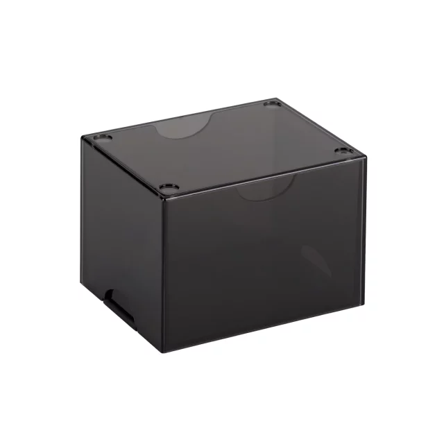 Krabička na karty Dragon Shield - Clear Black (Strongbox 100+) - Zberateľská kartová hra TCG