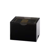 Krabička na karty Dragon Shield - Clear Black (Strongbox 100+) - Zberateľská kartová hra TCG
