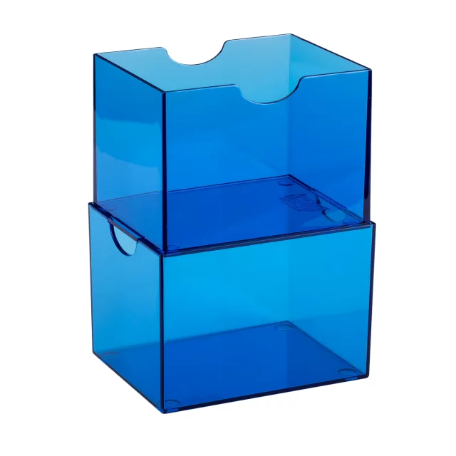 Krabička na karty Dragon Shield - Clear Blue (Strongbox 100+) - Krabičky na karty