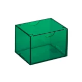 Krabička na karty Dragon Shield - Clear Green (Strongbox 100+) - Zberateľská kartová hra TCG