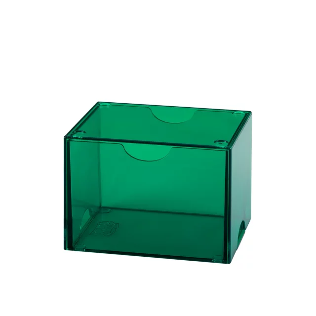 Krabička na karty Dragon Shield - Clear Green (Strongbox 100+) - Obaly