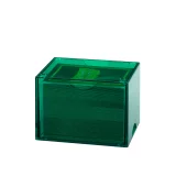 Krabička na karty Dragon Shield - Clear Green (Strongbox 100+) - Zberateľská kartová hra TCG