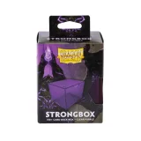 Krabička na karty Dragon Shield - Clear Purple (Strongbox 100+) - Obaly