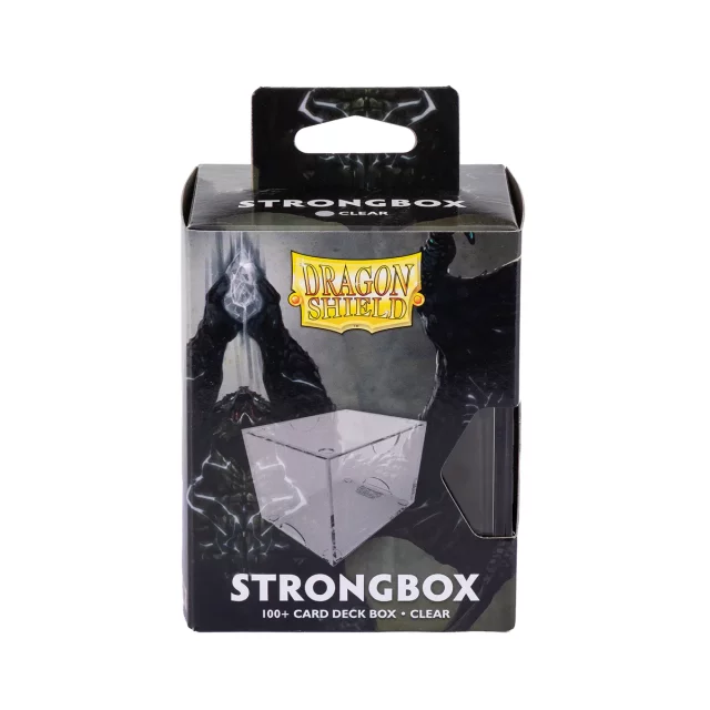Krabička na karty Dragon Shield - Clear (Strongbox 100+) - Obaly