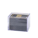 Krabička na karty Dragon Shield - Clear (Strongbox 100+) - Zberateľská kartová hra TCG
