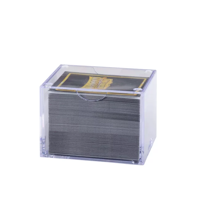 Krabička na karty Dragon Shield - Clear (Strongbox 100+) - Zberateľská kartová hra TCG
