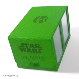 Krabička na karty Gamegenic -  Star Wars: Unlimited Double Deck Pod White/Black dupl