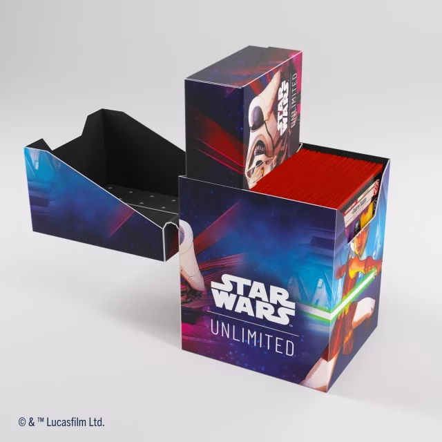 Krabička na karty Gamegenic - Star Wars: Unlimited Soft Crate X-Wing/TIE Fighter dupl