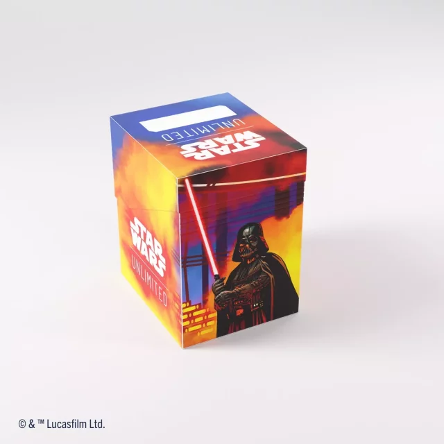 Krabička na karty Gamegenic - Star Wars: Unlimited Soft Crate Luke/Vader