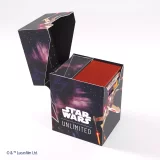 Krabička na karty Gamegenic - Star Wars: Unlimited Soft Crate Black/White dupl