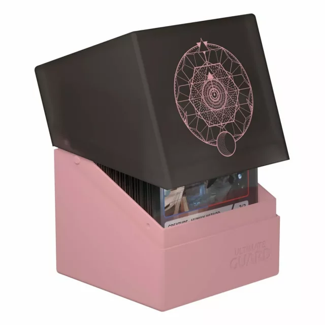 Krabička na karty Ultimate Guard - Boulder Deck Case Druidic Secrets Arbor (Olive Green) (100+) dupl