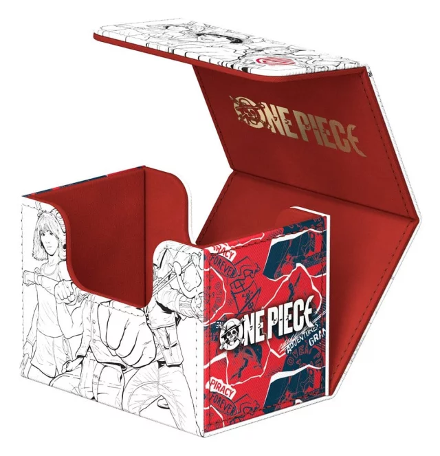 Krabička na karty Ultimate Guard - One Piece - Sketch Sidewinder 80+ - Zberateľská kartová hra TCG