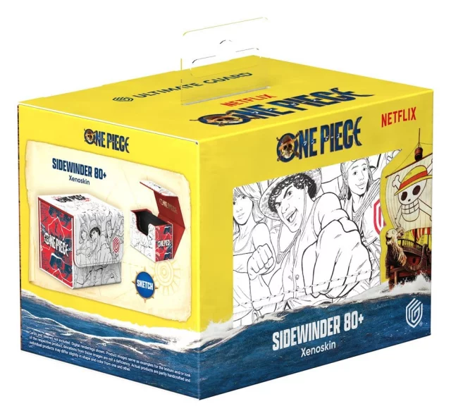 Krabička na karty Ultimate Guard - One Piece - Sketch Sidewinder 80+ - Krabičky na karty