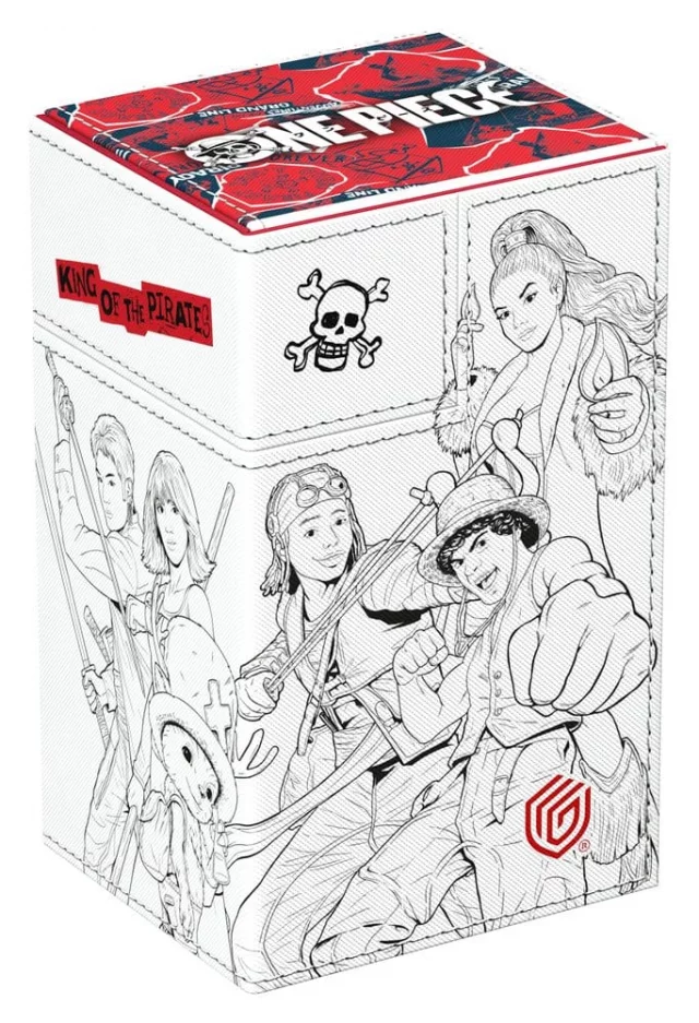 Krabička na karty Ultimate Guard - One Piece - Sketch (Flip'n'Tray 80+ XenoSkin) - Zberateľská kartová hra TCG