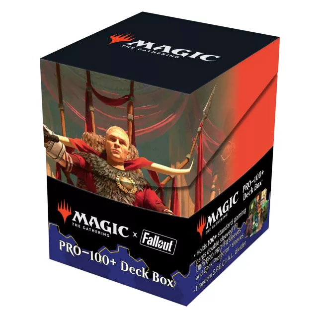 Krabička na karty Ultra Pro: MTG x Fallout - The Wise Mothman Deck Box dupl