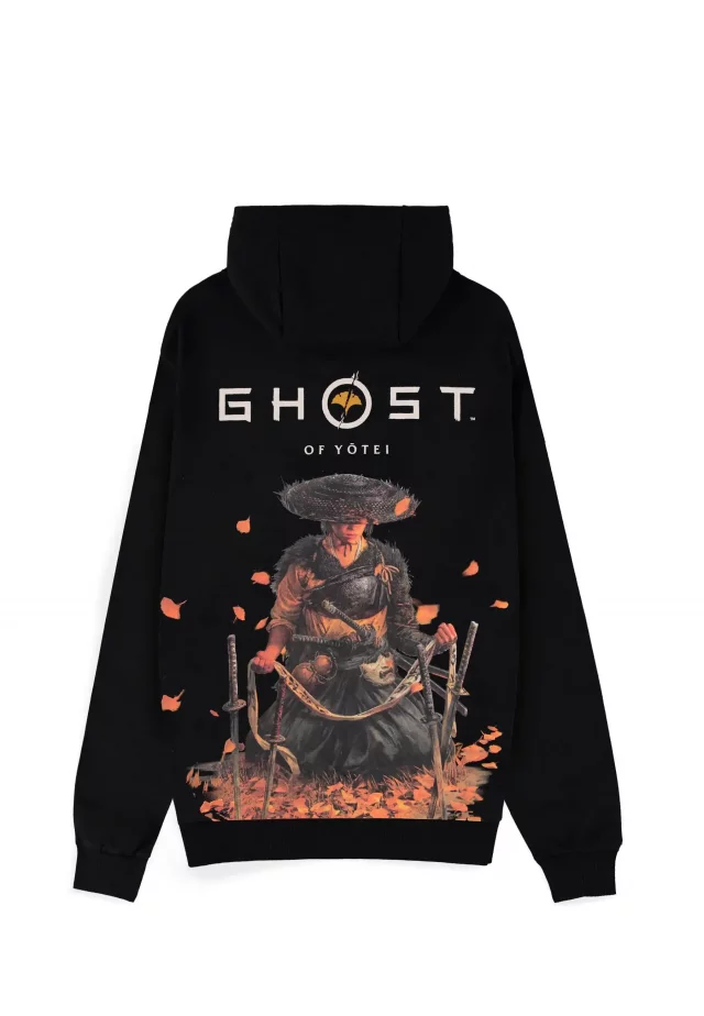 Mikina Ghost of Yotei - Logo Black dupl