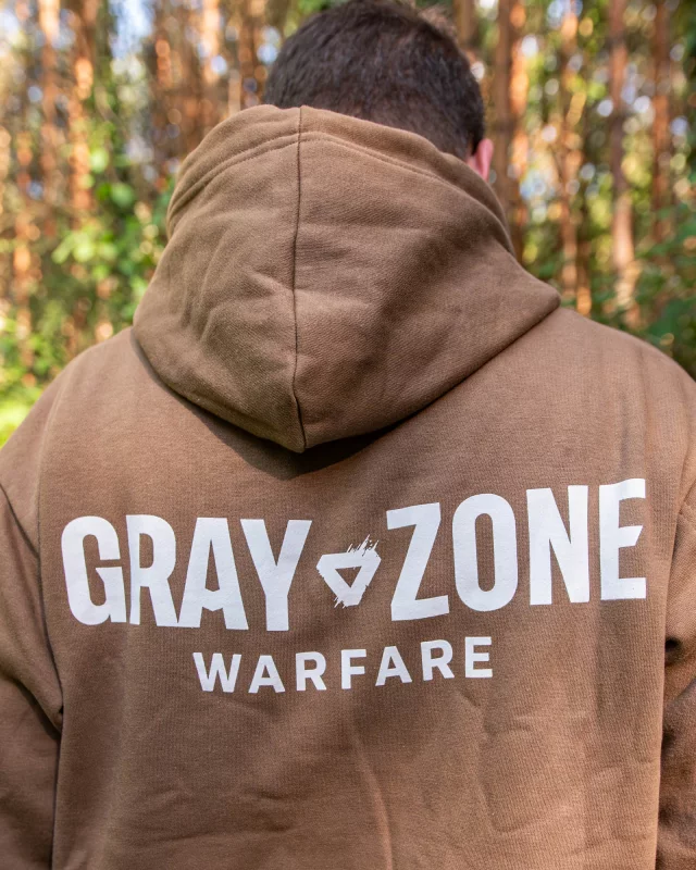 Mikina Gray Zone Warfare - Logo (se zipem) dupl