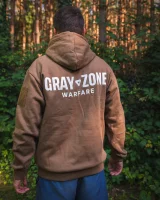 Mikina Gray Zone Warfare - Logo (se zipem) dupl