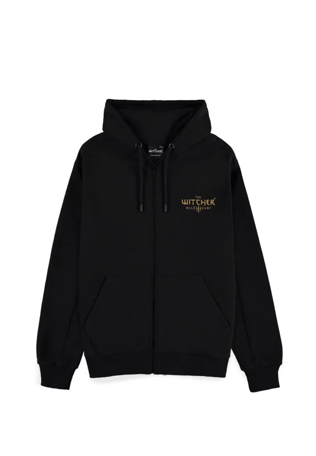 Mikina Zaklínač - Zipper Black dupl