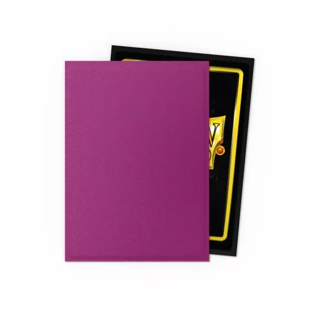 Ochranné obaly na karty Dragon Shield - Standard Sleeves Matte Magenta (100 ks) dupl