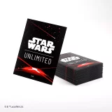 Ochranné obaly na karty Gamegenic - Star Wars: Unlimited Art Sleeves Space Red (61 ks) dupl