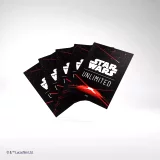 Ochranné obaly na karty Gamegenic - Star Wars: Unlimited Art Sleeves Space Red (61 ks) dupl