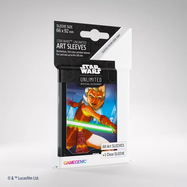 Ochranné obaly na karty Gamegenic - Star Wars: Unlimited Art Sleeves Obi-Wan Kenobi (61 ks) dupl