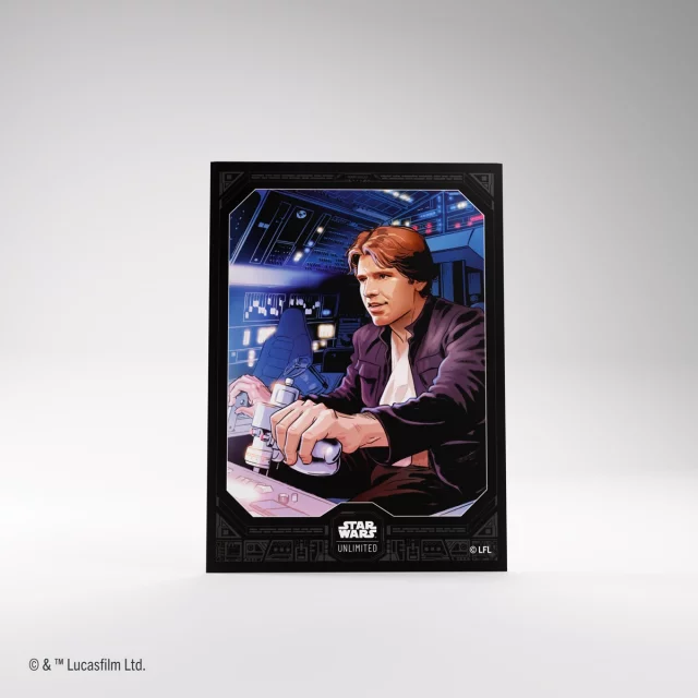 Ochranné obaly na karty Gamegenic - Star Wars: Unlimited Art Sleeves Darth Vader (61 ks) dupl