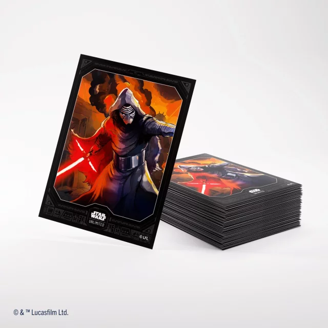 Ochranné obaly na karty Gamegenic - Star Wars: Unlimited Art Sleeves Darth Vader (61 ks) dupl