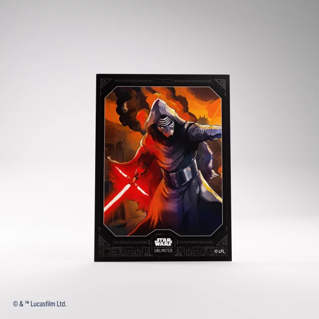 Ochranné obaly na karty Gamegenic - Star Wars: Unlimited Art Sleeves Darth Vader (61 ks) dupl