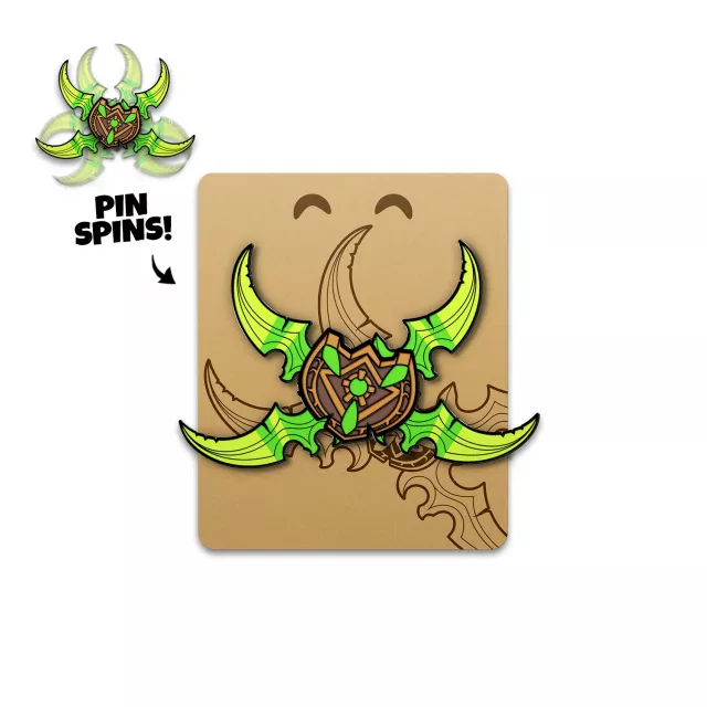 Odznak World Of Warcraft - Illidian Stormrage's Warglaives Pin (Youtooz)