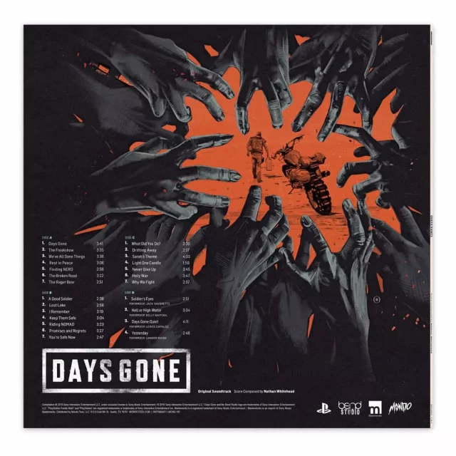 Days Gone Vinyl Soundtrack