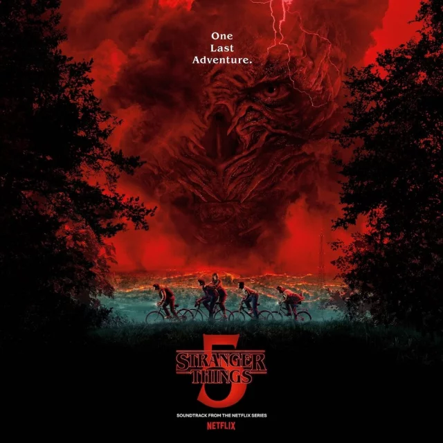 Oficiální soundtrack Stranger Things 4 na LP (2x černý vinyl) dupl