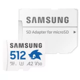 Paměťová karta Samsung micro SDXC 256 GB PRO Plus Sonic + SD adaptér dupl