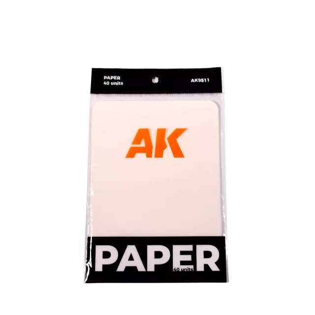 Papier do plastovej palety AK - Wet Palette Paper (40 ks) - AK-Interactive