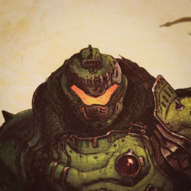 Plakát Doom - Concept Art dupl