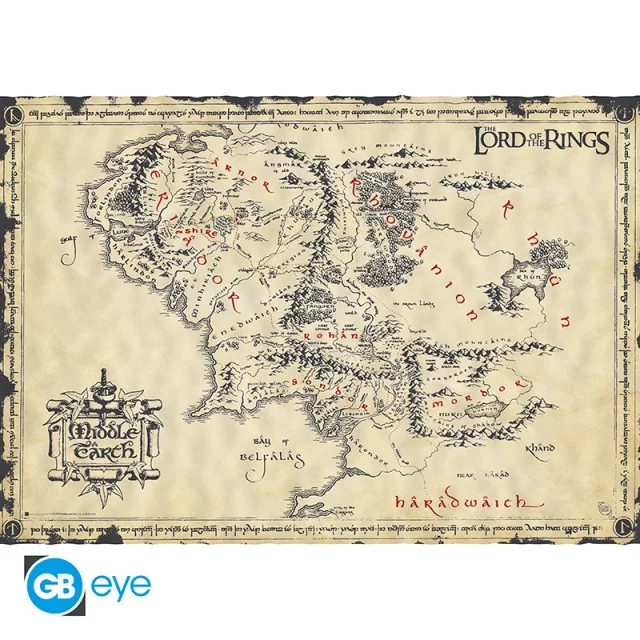 Plakát Harry Potter - Marauder's Map dupl