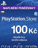 PlayStation Store - Naplnění peněženky 100 Kč (PS DIGITAL) (PS4)